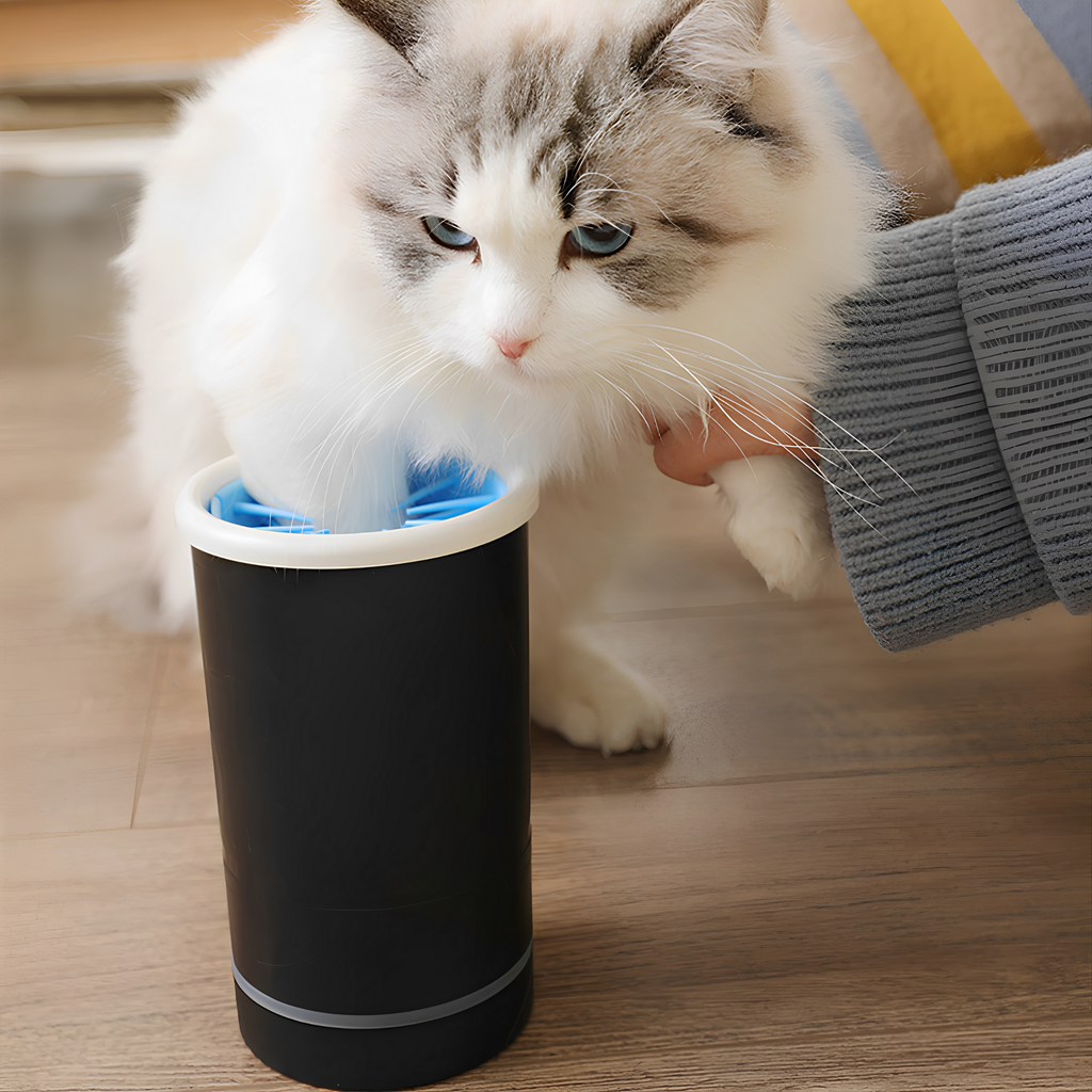 PawClean 2.0 - Siliconen Pootreiniger Beker