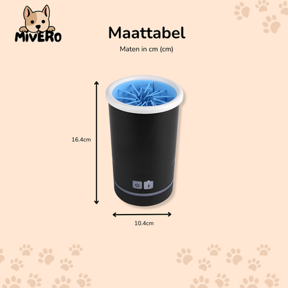 PawClean 2.0 - Siliconen Pootreiniger Beker