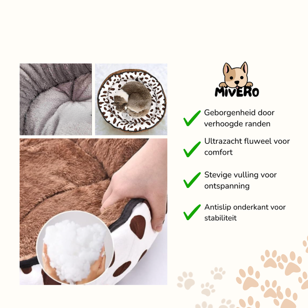 DreamDome - Kalmerende Pluche Hondenmand