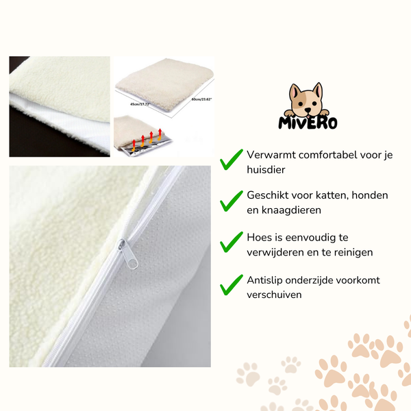 Thermat - Zelfverwarmende Antislip Huisdierenmat