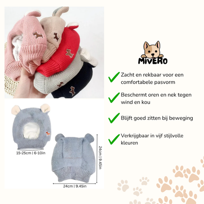 WoofWrap - Ademende Winter Hondsjaal