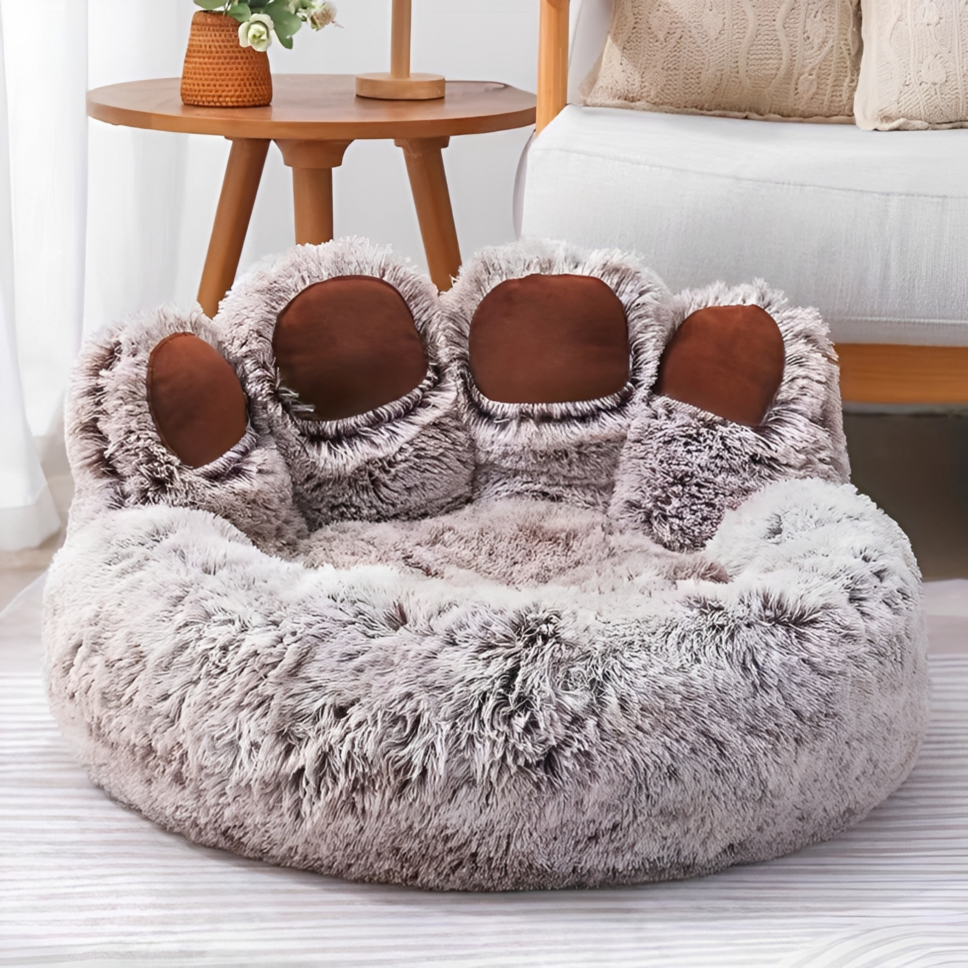 FurNest -  Fluffy Kalmerend Hondenbed