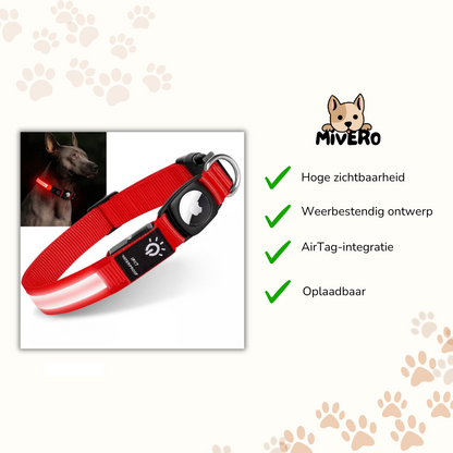 GlowTag - Waterdichte LED Dierenhalsband