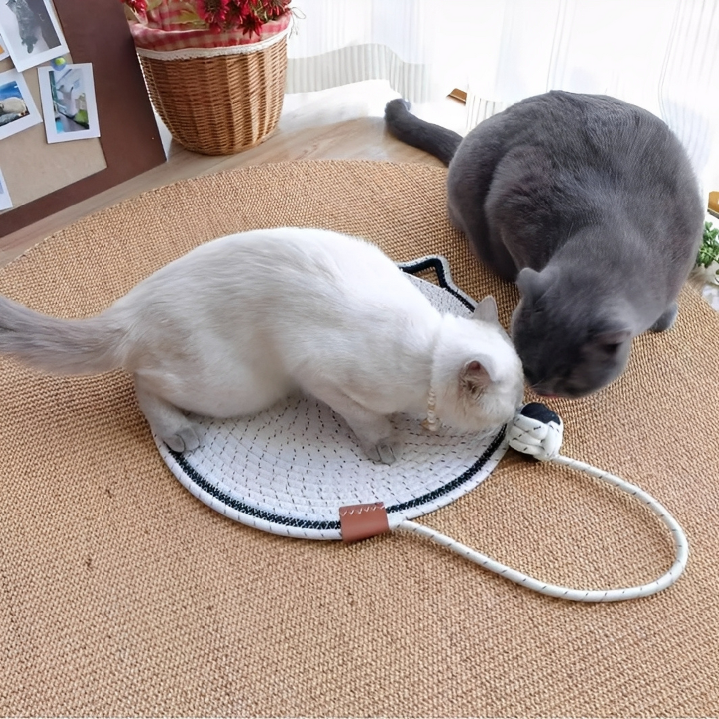 PurrPad - Katoenen Katten Krabmat