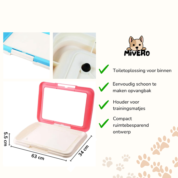 Tidyloo -  Hygiënisch In-Huis Huisdierentoilet