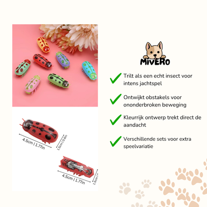 BugRush - Vibrerend Obstakelvrij Katteninsect