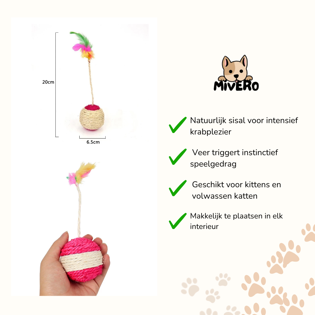 Whiskorb -  Sisal Interactieve Scrabble Bal