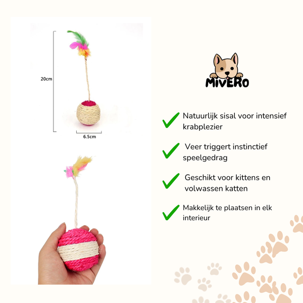 Whiskorb -  Sisal Interactieve Scrabble Bal