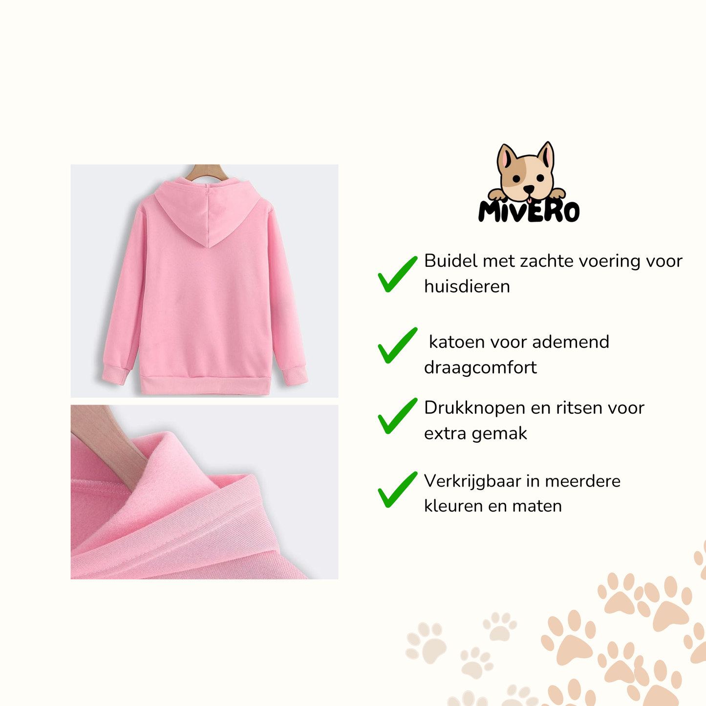 Hugglet - Katoenen Buidel Huisdiertrui