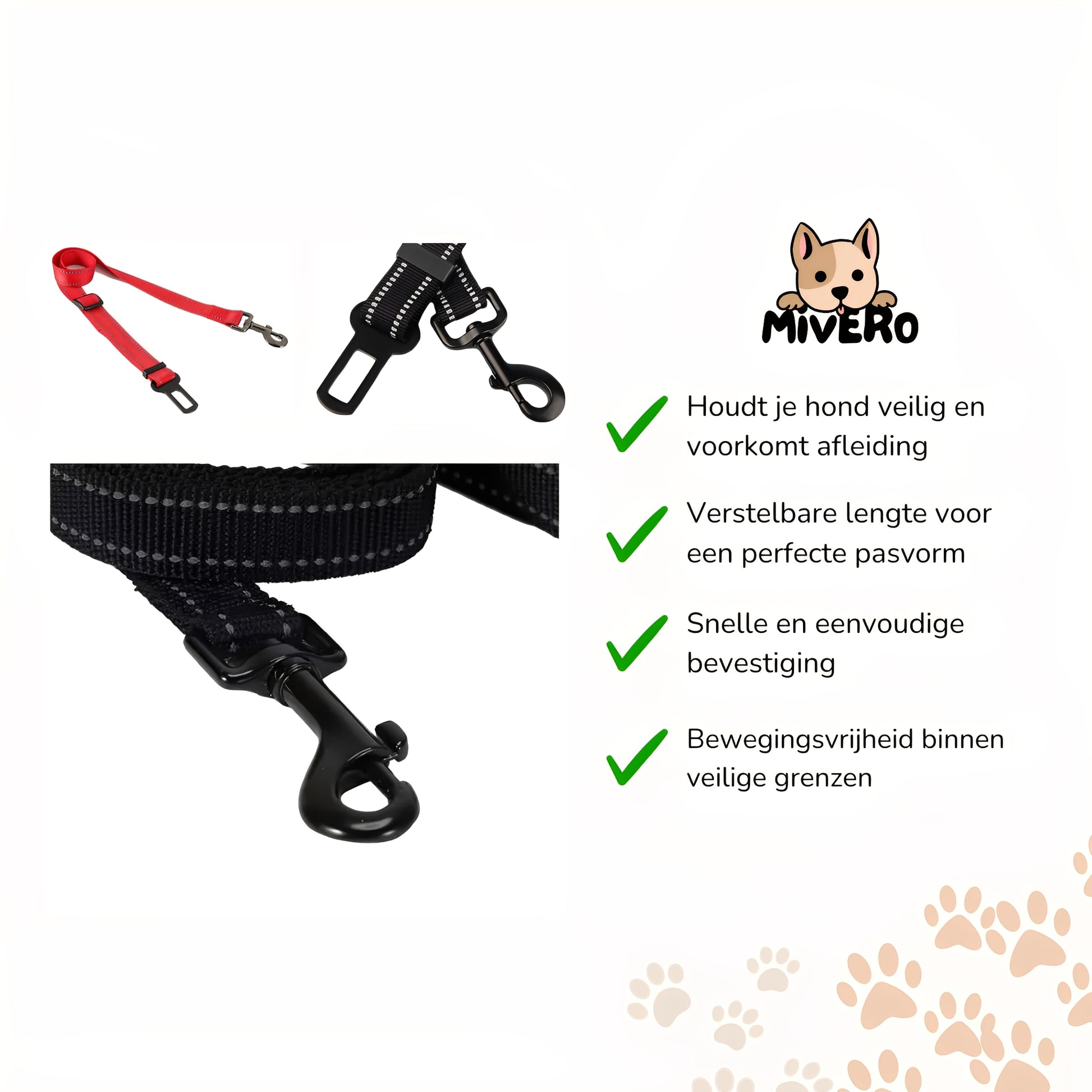 BarkBuckle - Verstelbare Veiligheids Autogordel