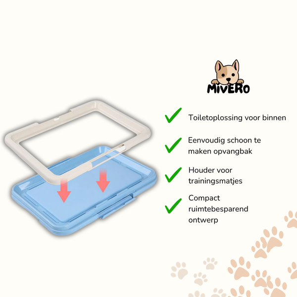 Tidyloo -  Hygiënisch In-Huis Huisdierentoilet