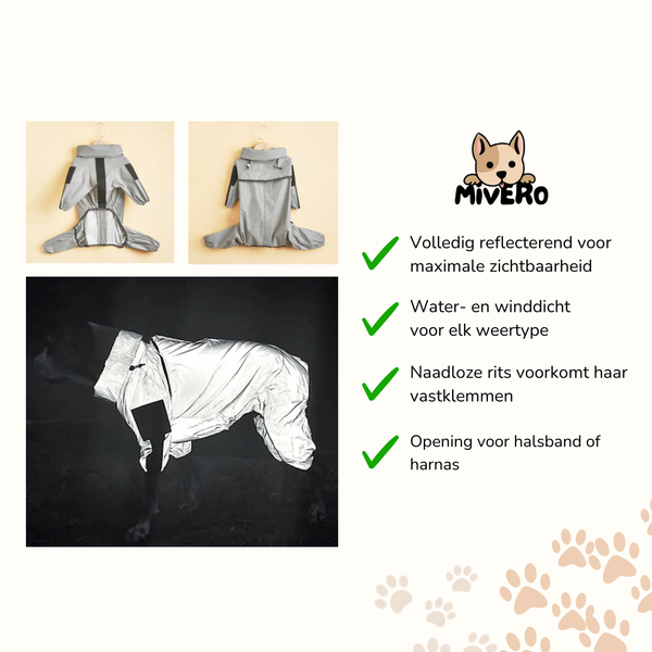ViziVest - Reflecterende Weerbestendige Hondenvest