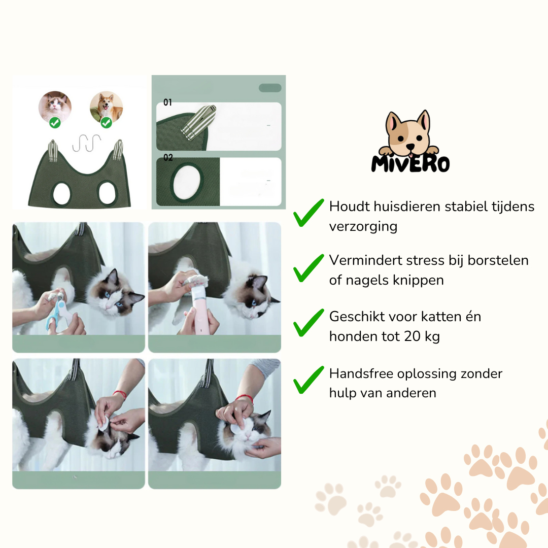 Pawsway - Handsfree Verzorgings Hängmatta