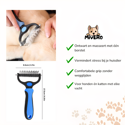 Tangleaway - Ontwarrende Massage Huisdierenborstel