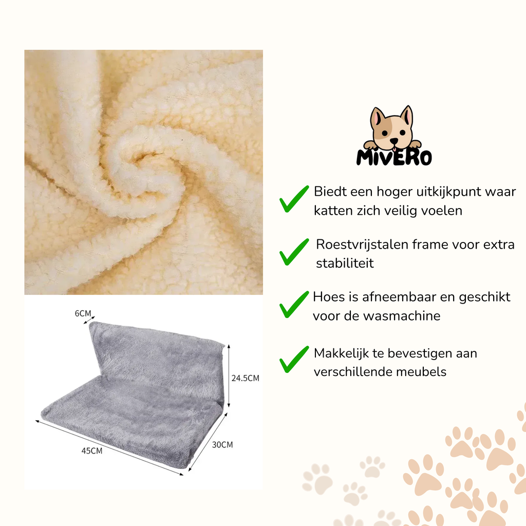 Snugloft -  Hangende Verhoogde Kattenhangmat