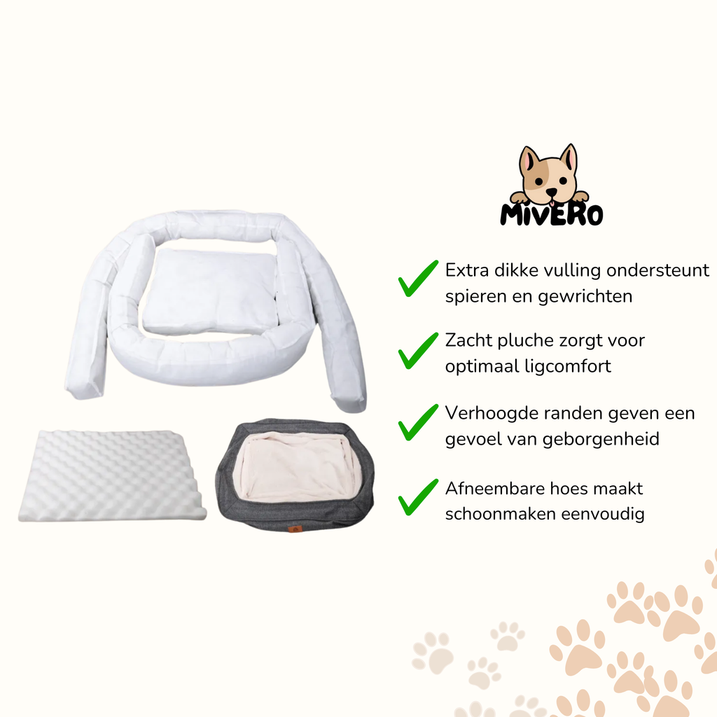 Cozyra -  Orthopedisch Pluche Hondenbed