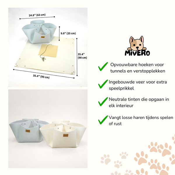TuftTrap -  Interactieve Haarvanger Kattenmat