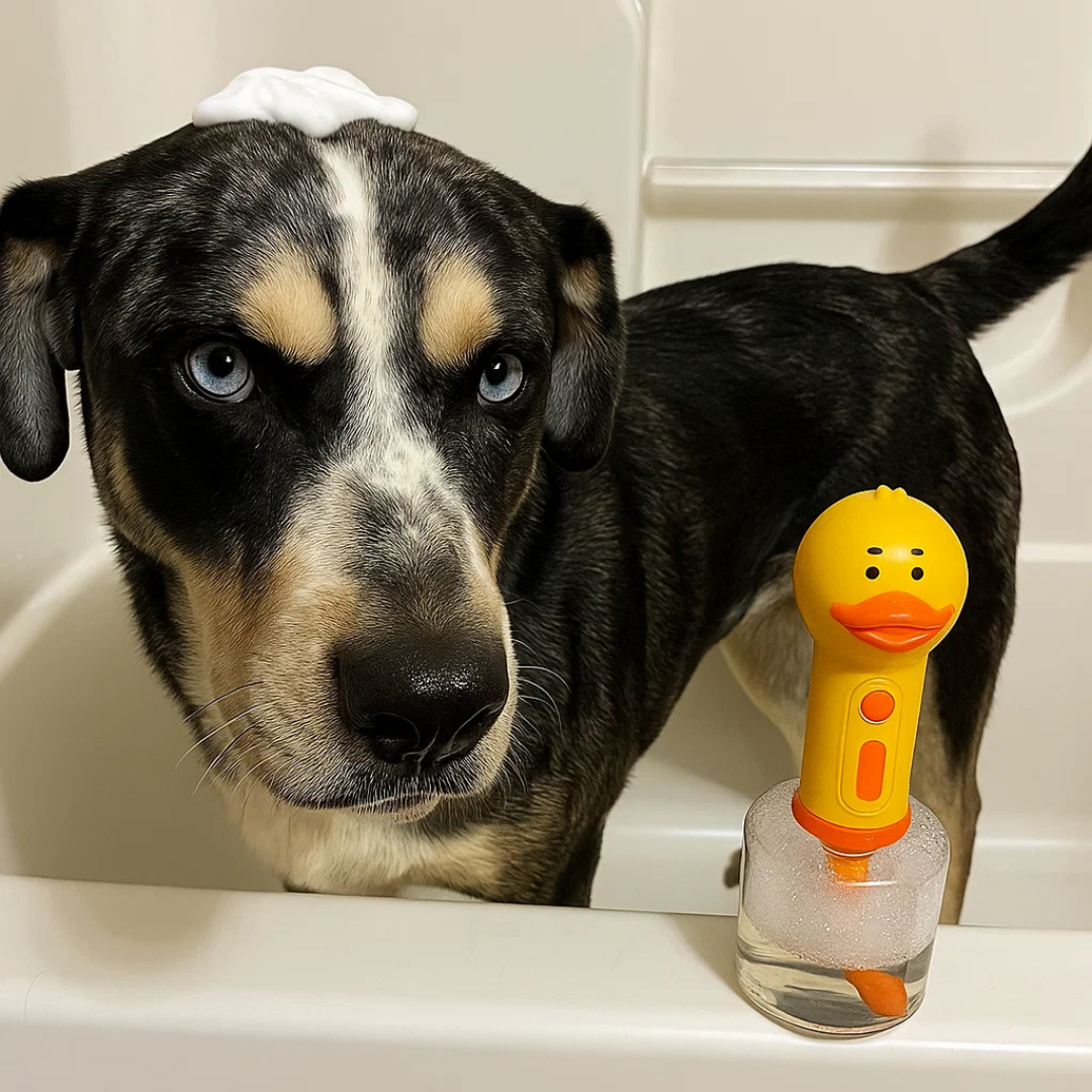 QuackSpa -  Automatische Schuimende Huisdierdispenser