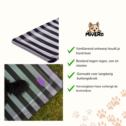SteelRest -  Verhoogd Ventilerend Hondenbed