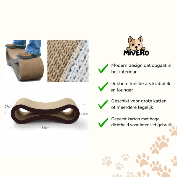 PurrLounge - Comfortabele rustplaats Krablounger