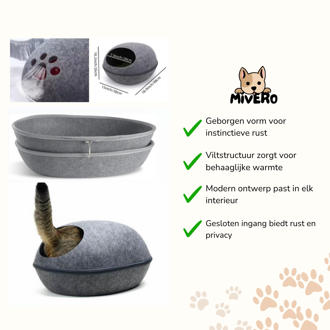 Cavina - Ruim Grot Kattenbed