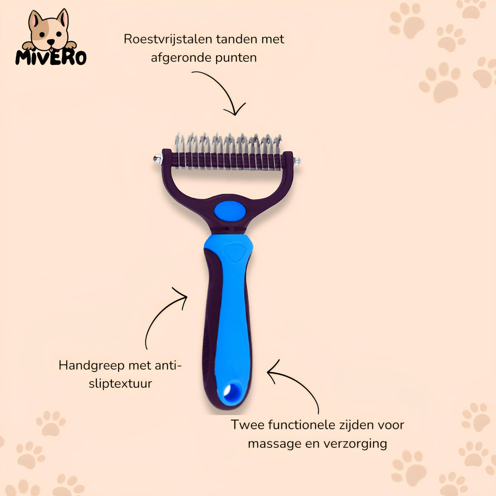 Tangleaway - Ontwarrende Massage Huisdierenborstel