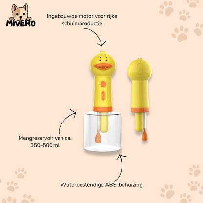 QuackSpa -  Automatische Schuimende Huisdierdispenser