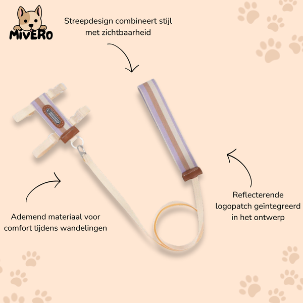 Meowalk - Reflecterend Ergonomisch Kattentuigje
