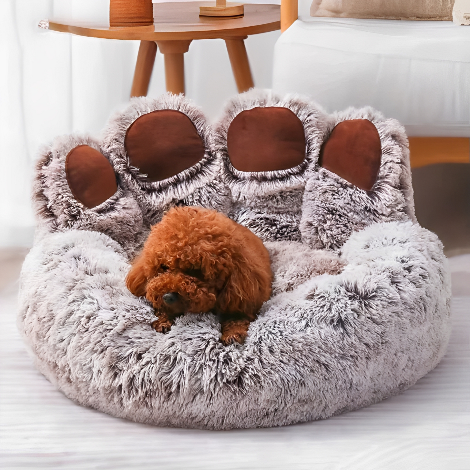 FurNest -  Fluffy Kalmerend Hondenbed