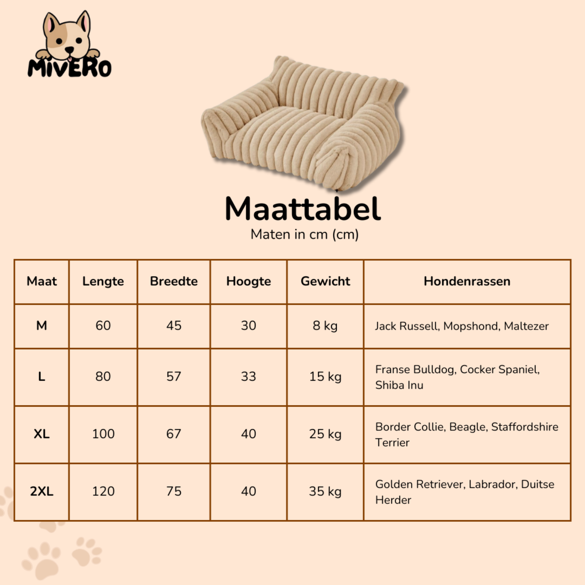 FluffEase - Orthopedische Sofa Hondenmand