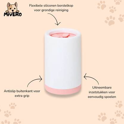 WagWash - Zelfreinigende Siliconen Pootreiniger
