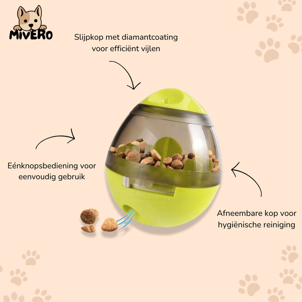 Snackle -  Interactieve Voerdispenser Hondenspeeltje