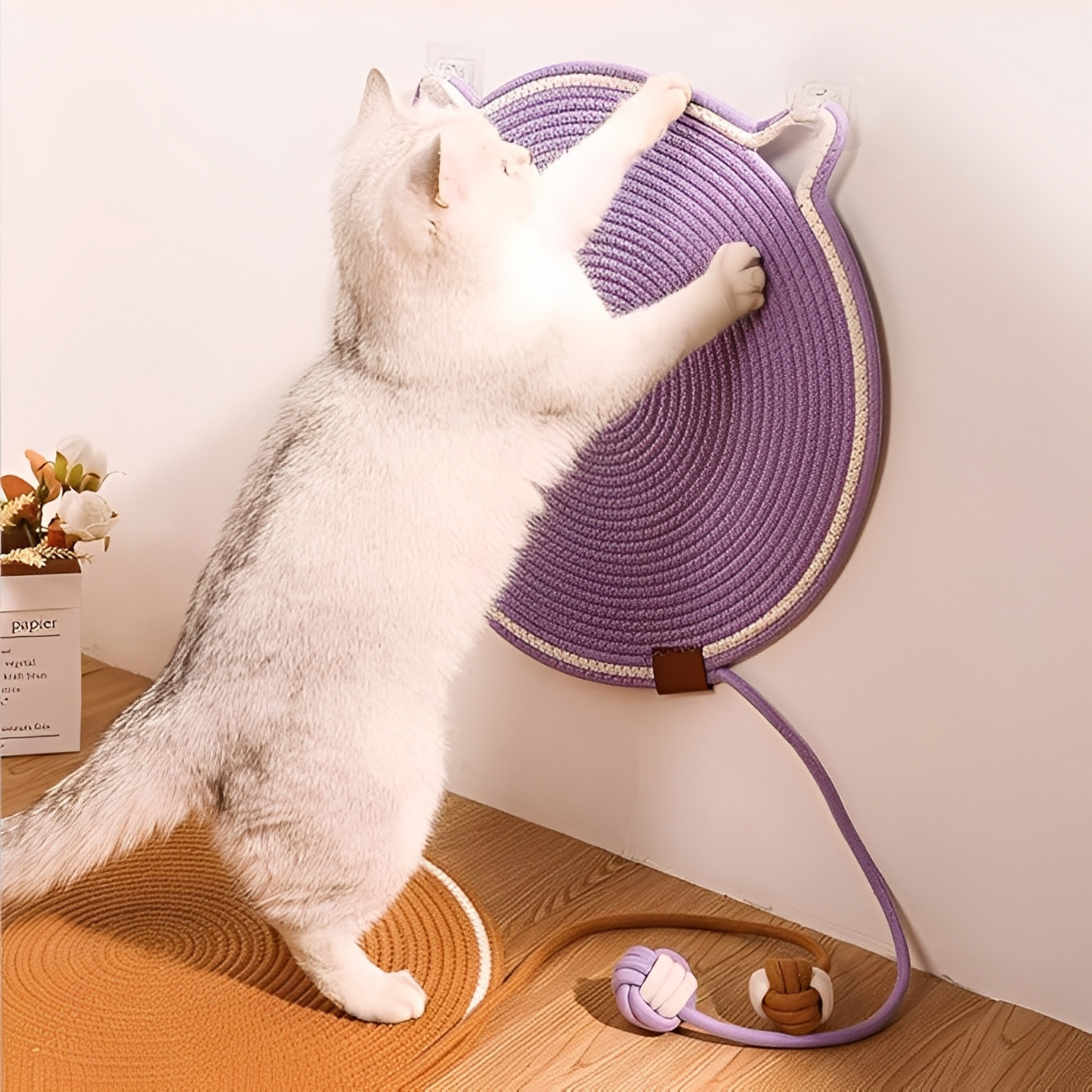 PurrPad - Katoenen Katten Krabmat