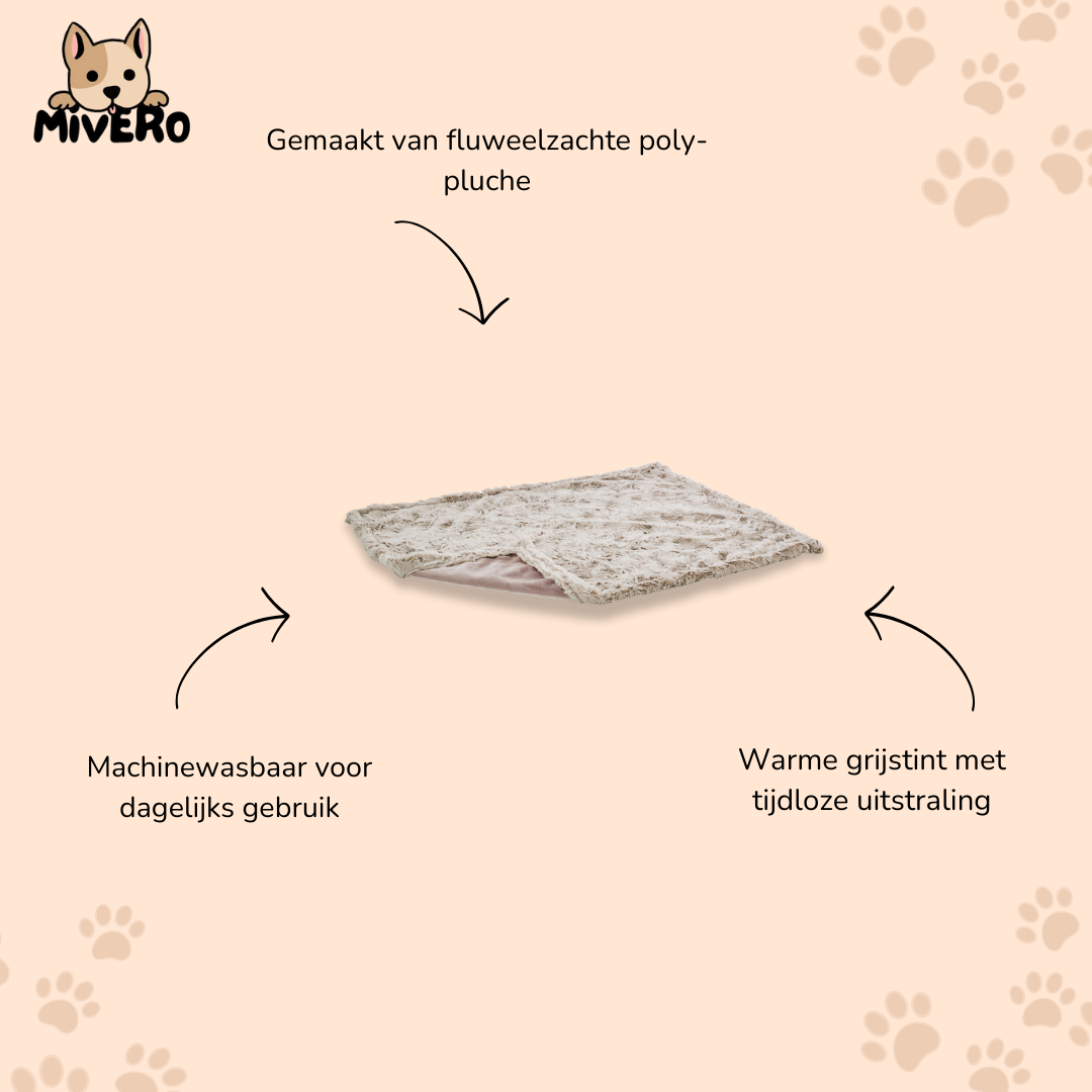 Snuzzle -  Pluche Wasbare Hondendeken