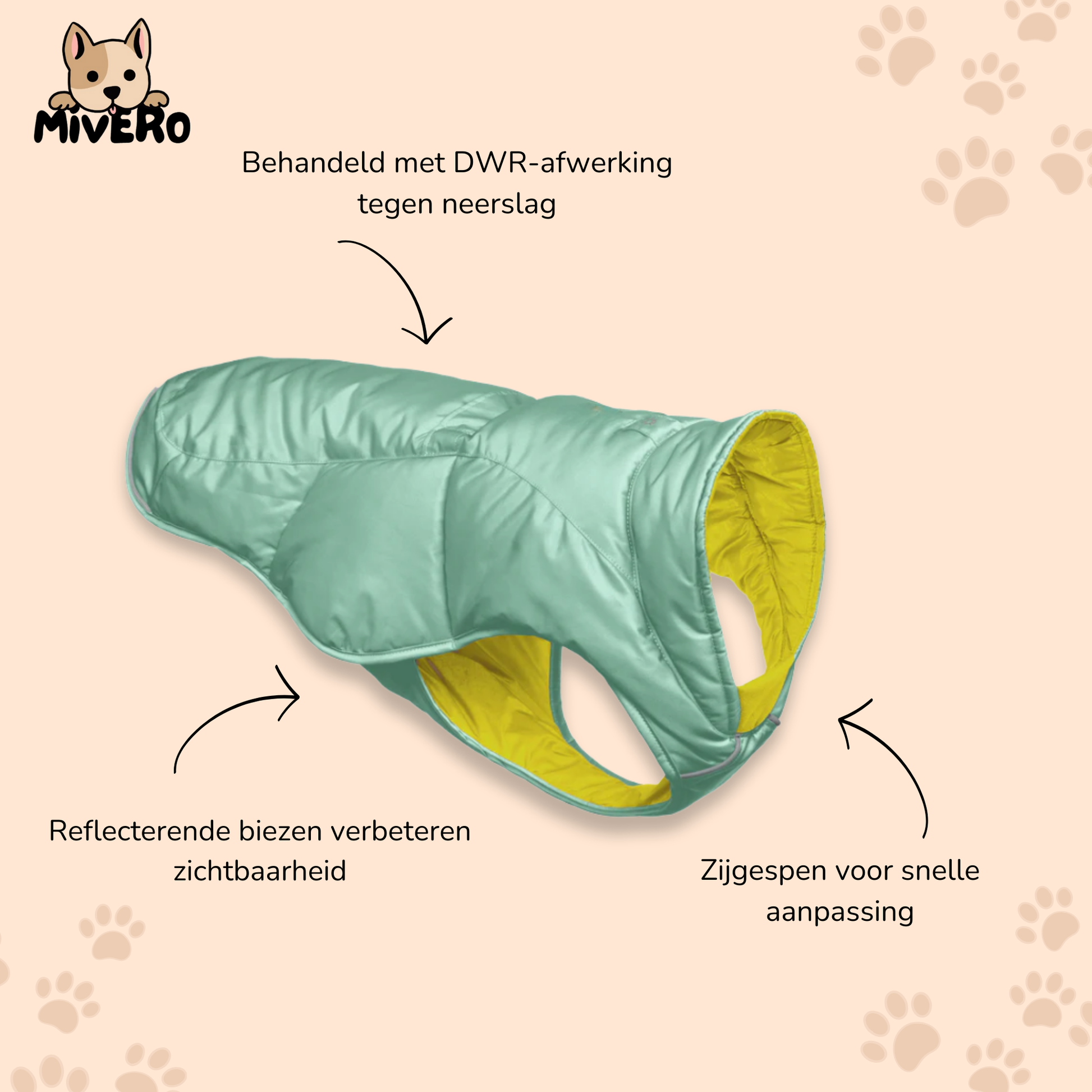 Snugtail - Reflecterende Isolerende Hondenjas