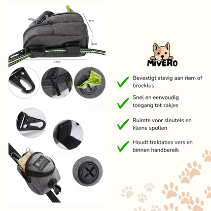 WagPak - Compact Multifunctionele Hondenpouch