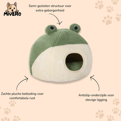 WarmCroak -  Pluche Antislip Huisdierenbed