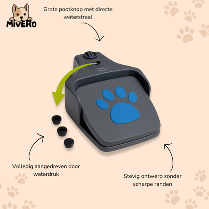 Pawsplash - Interactieve Verkoelende Hondenspeelfontein