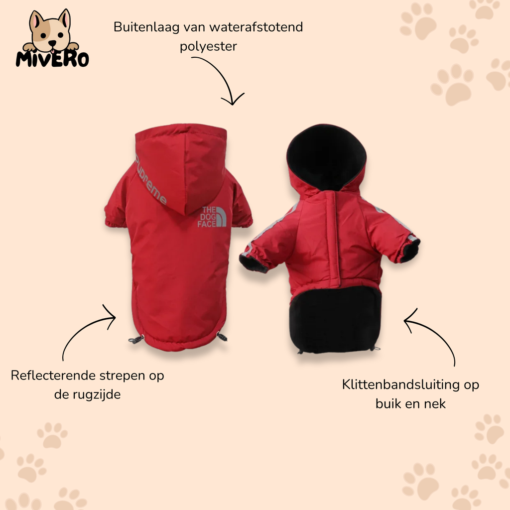 Wufcoat - Waterafstotende Reflecterende Hondenjas
