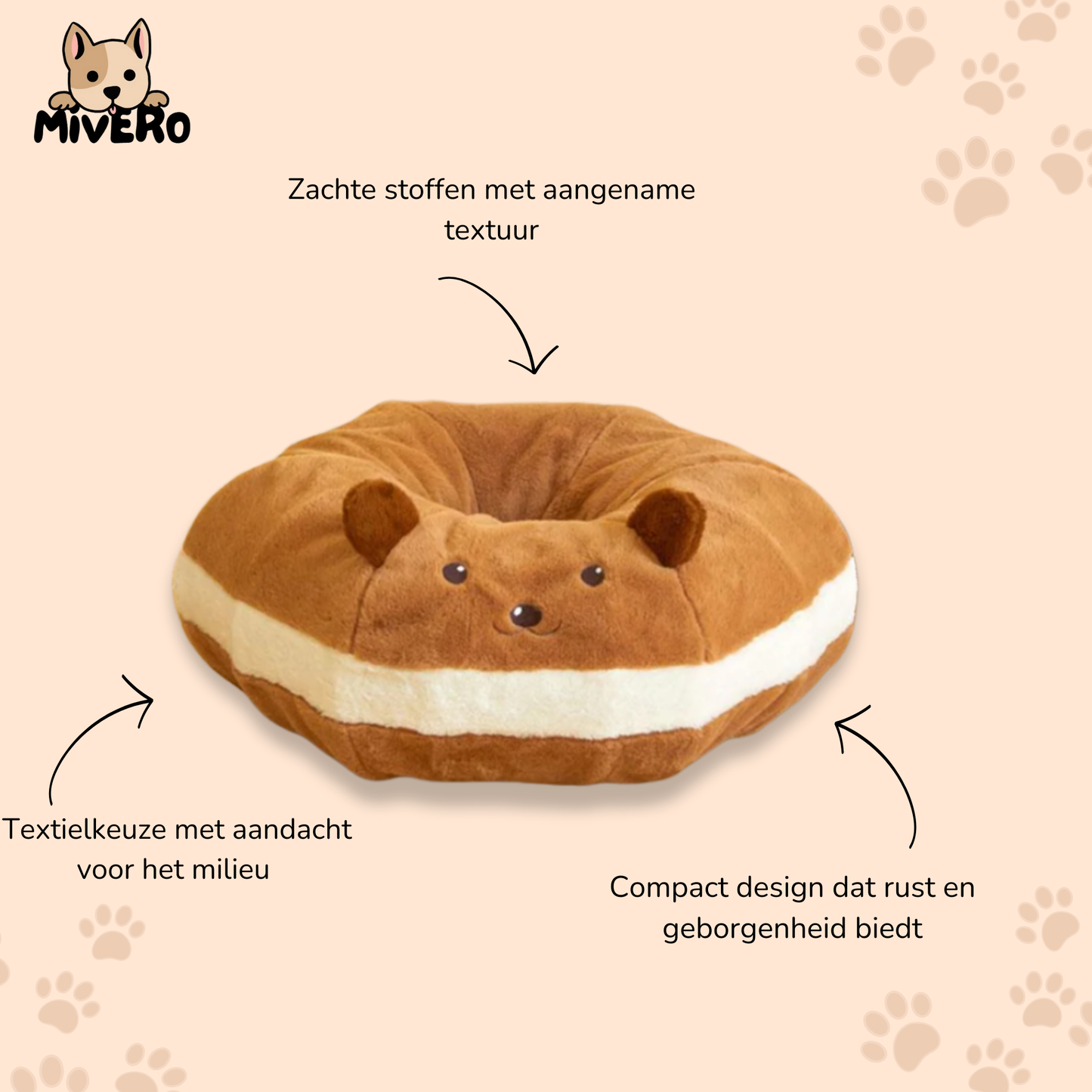 Plufina - Stijlvol Orthopedisch Kattenbed