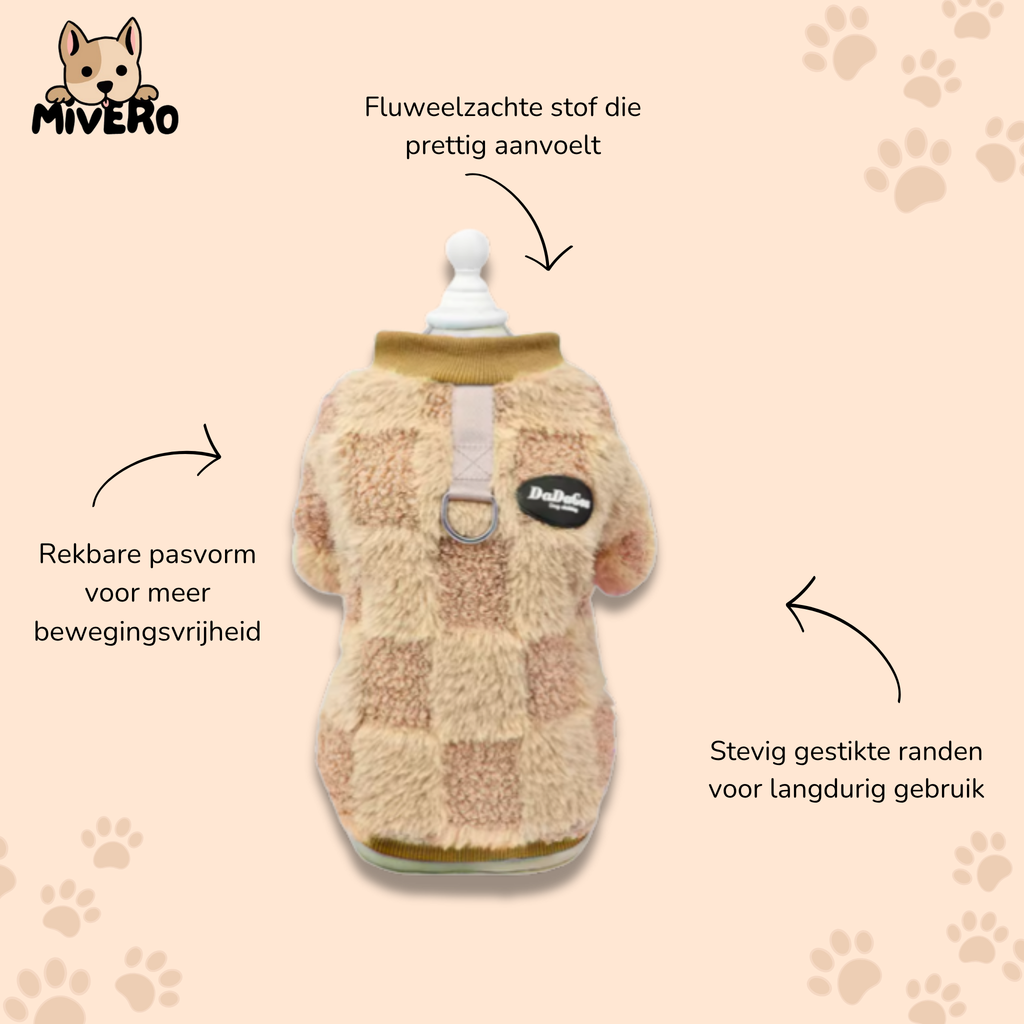 PupWarm - Fleece Warmte Hondentrui