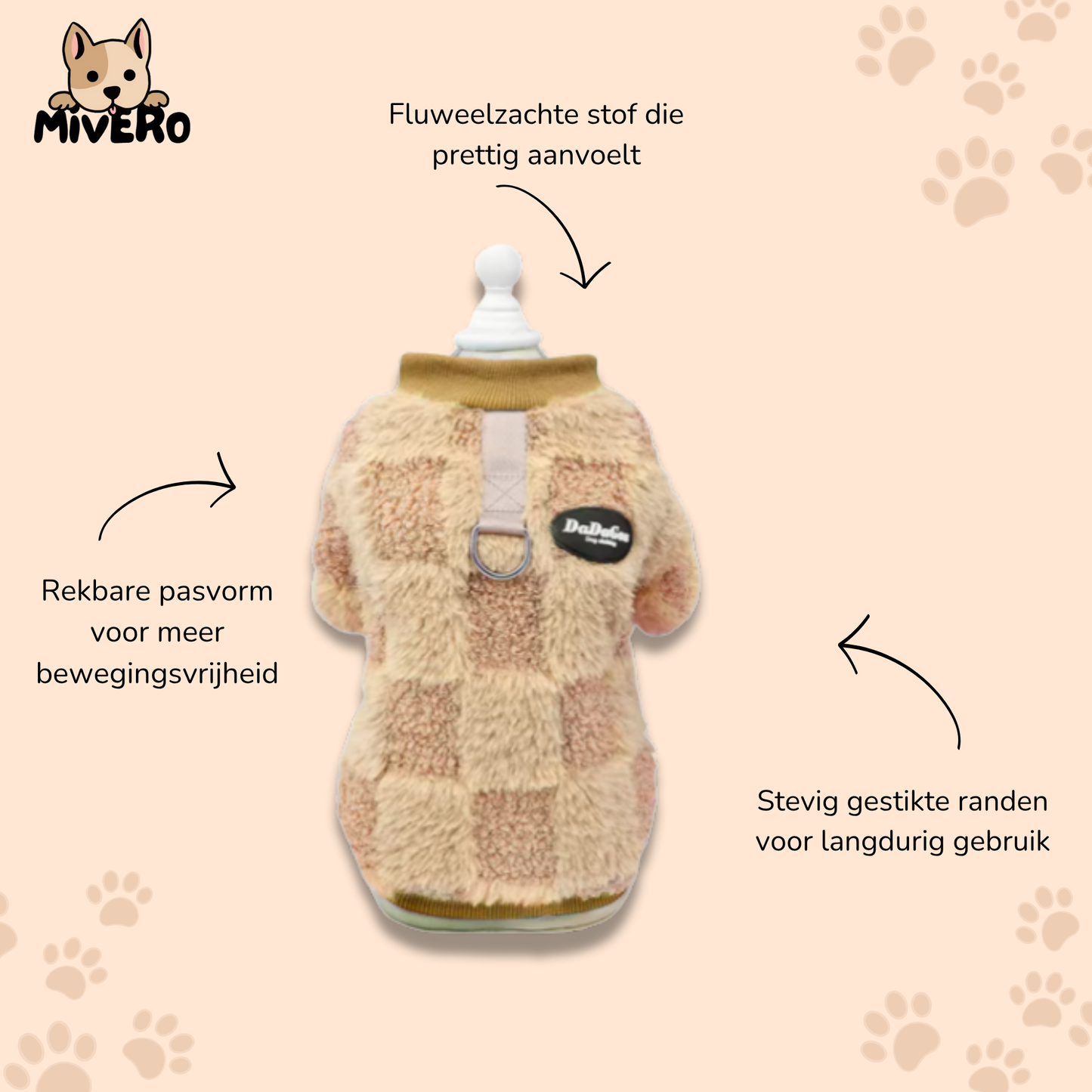 PupWarm - Fleece Warmte Hondentrui