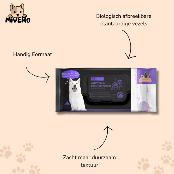 Cleanique - Hydraterende Reinigingsdoekjes Hond