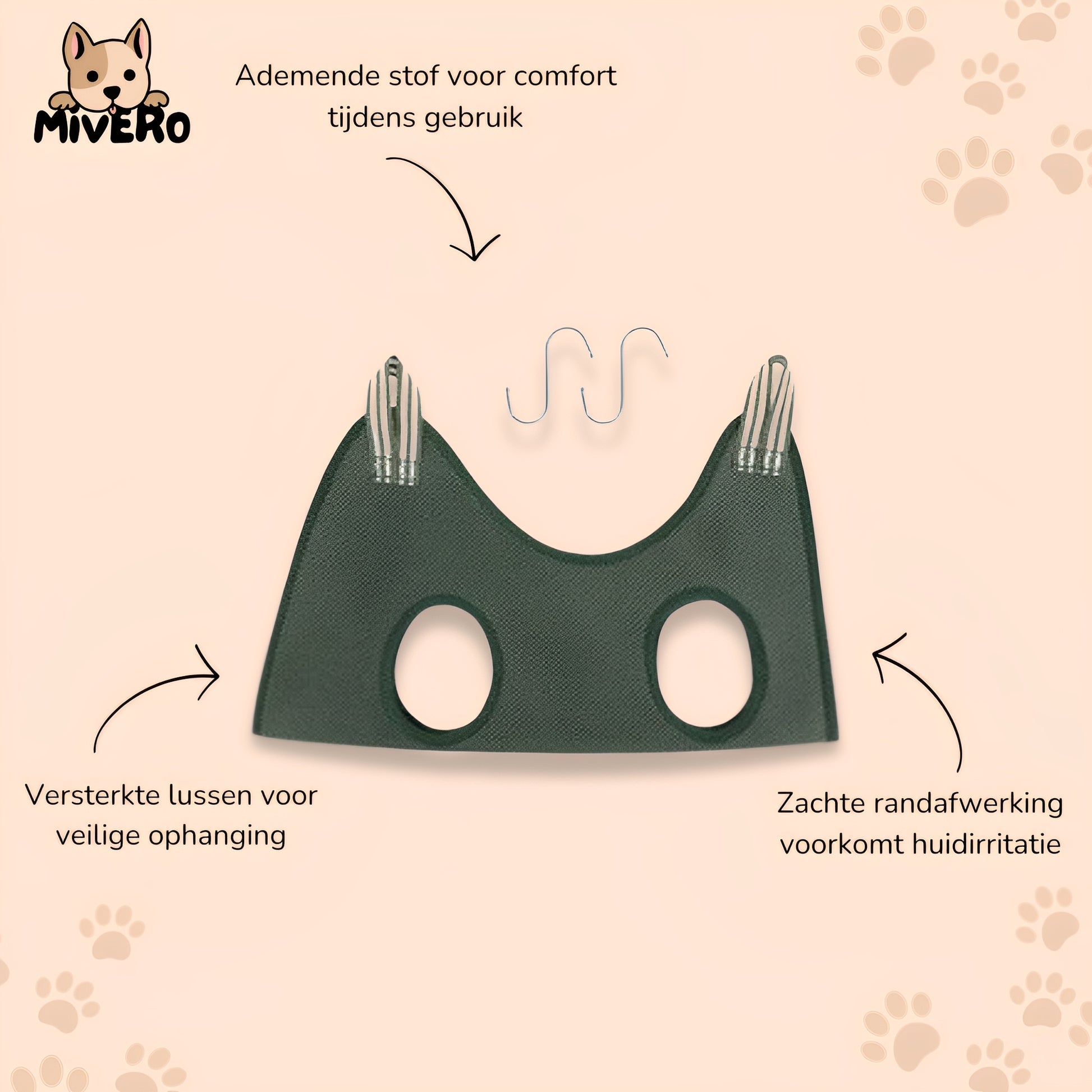 Pawsway - Handsfree Verzorgings Hängmatta