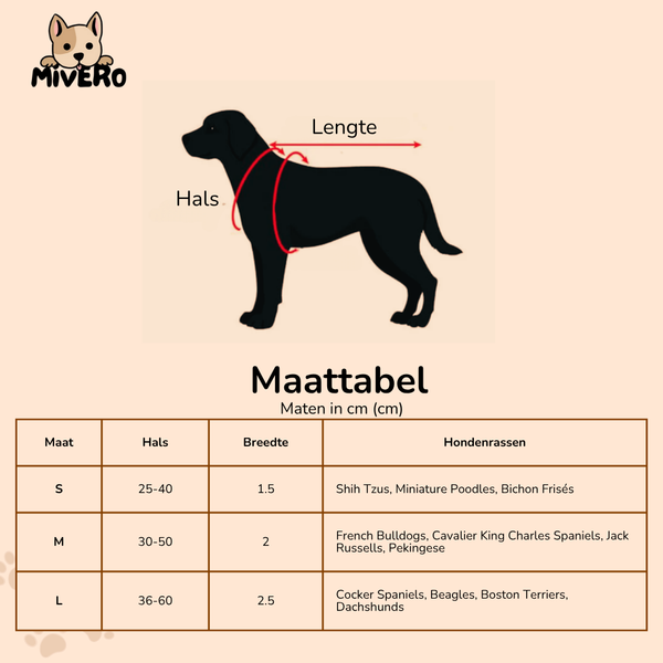 Pawdentify - Gegraveerde Nylon Hondenhalsband