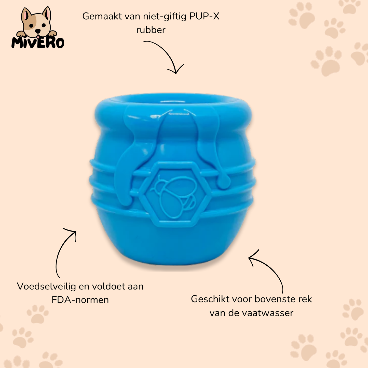 Snugpot - Bijtvrije Honingpot Traktatieverstopper