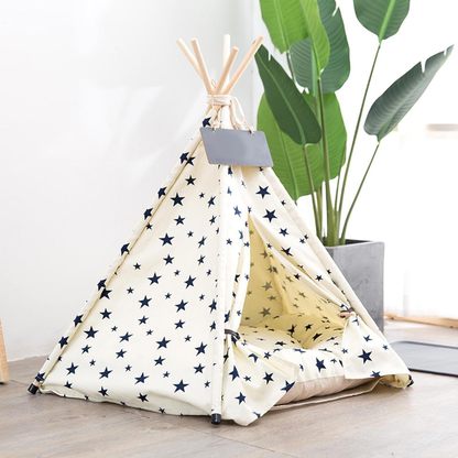 Snugwood - Houten Katoenen Hondenbed