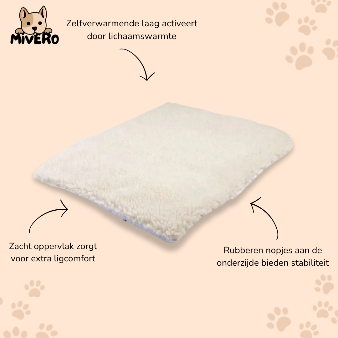 Thermat - Zelfverwarmende Antislip Huisdierenmat