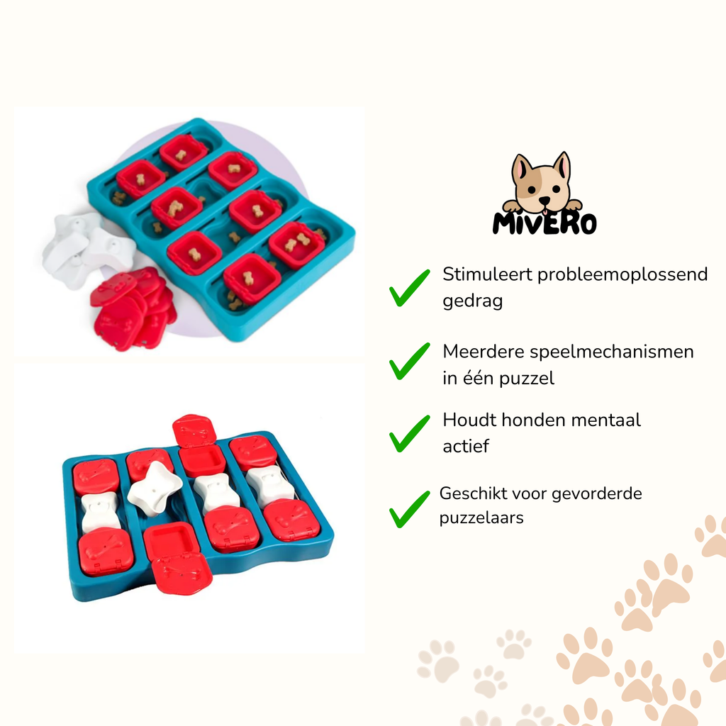 PawzzlePup -  Interactieve Traktatiepuzzel Hond