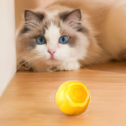 Snibble -  Interactieve Siliconen Kattenbal